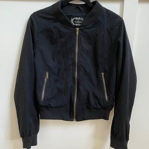 Forever 21 Black bomber jacket